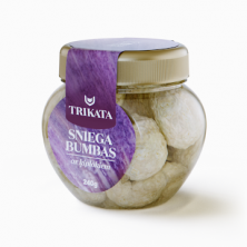 Sniega bumbas ar ķiploku